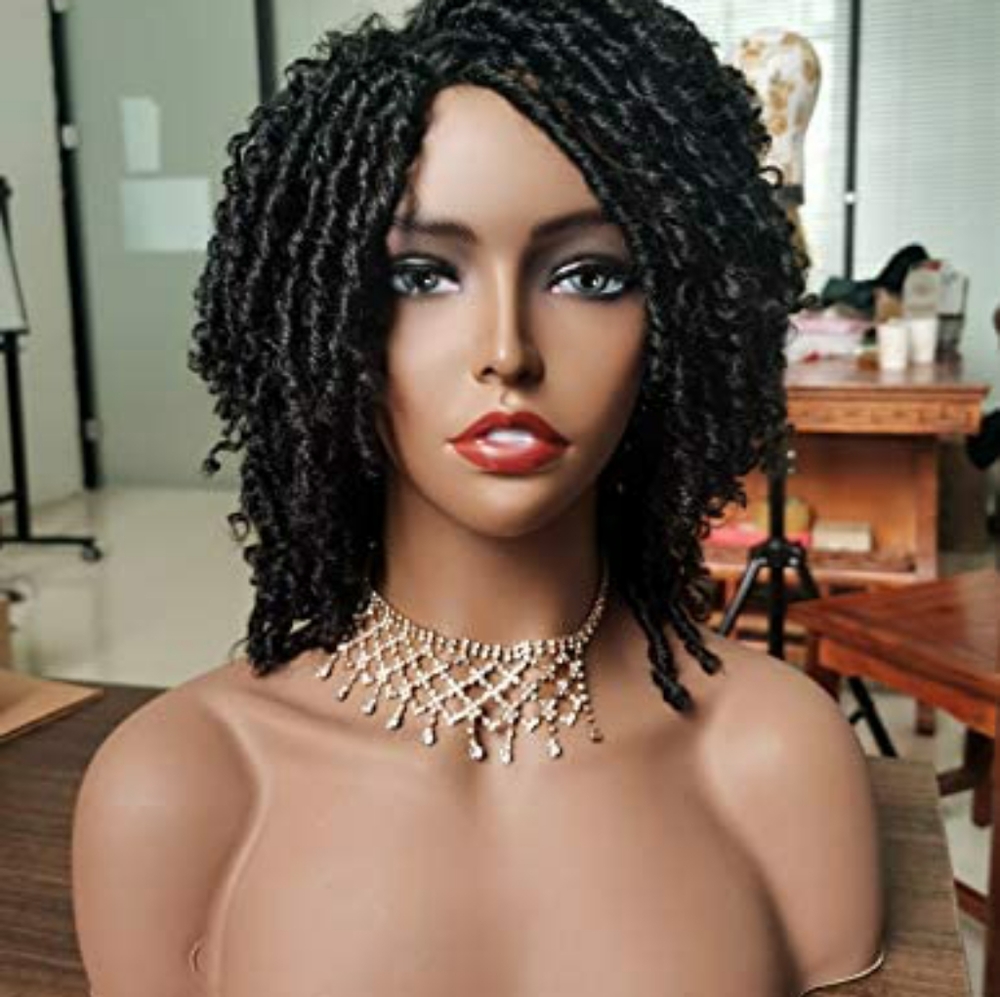 Dreadlocks Wig Faux Locs Crochet Hair 8in. 